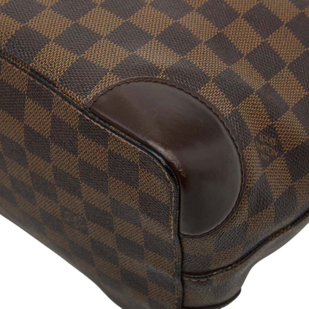Louis Vuitton Damier Hampstead PM Tote Bag, Handbag N51205, Ebene Brown Leath... - Picture 6 of 13